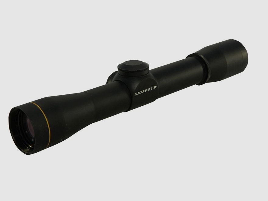 Leupold FX-I Rimfire 4x28mm Fine Duplex matte zwart