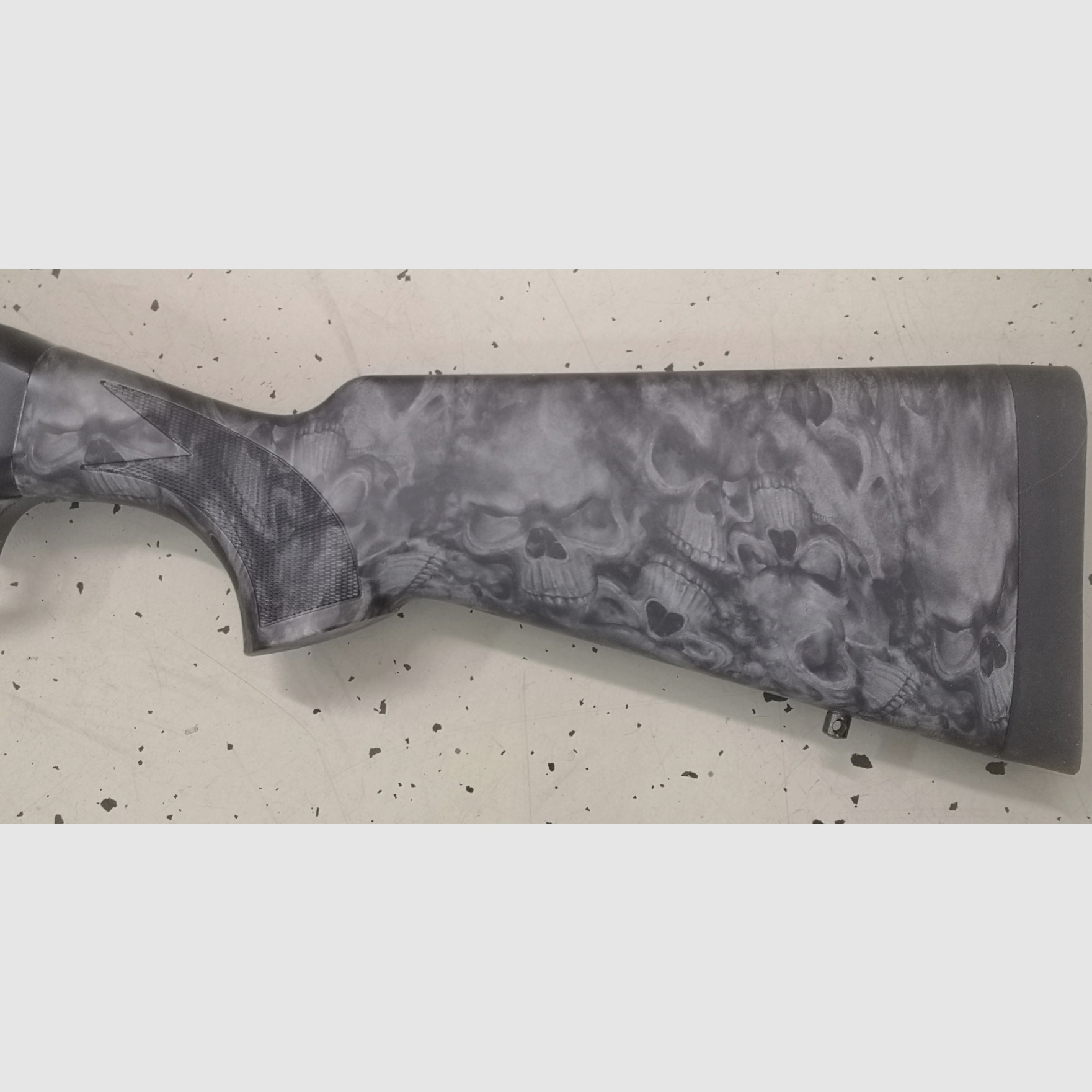 Pumpgun 12/76 Weatherby Crânes