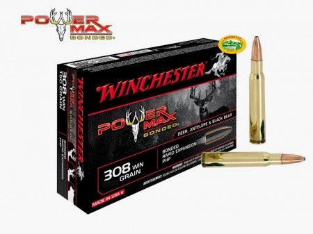 WINCHESTER munizioni cal.308 win POWER MAX BONDED 180gr.