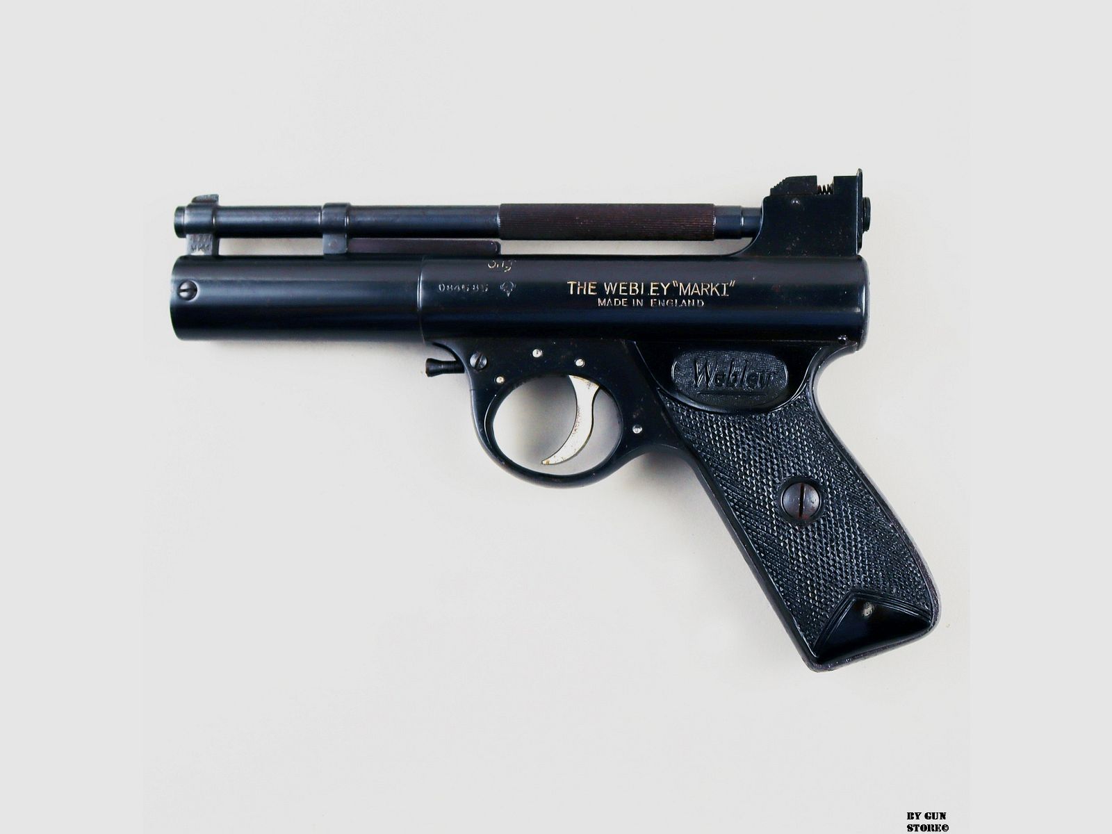 Pistolet pneumatyczny Webley mod. Mark I kal. 4,5 nr seryjny 084586, zdjęcie 1 z 13