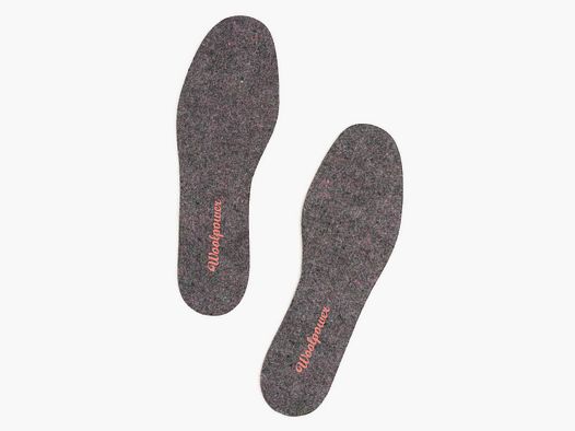 Woolpower Einlegesohlen Felt recycle grey