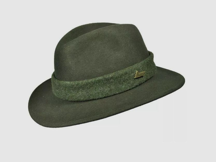 Skogen składany wełniany kapelusz z luminescencyjną przędzą