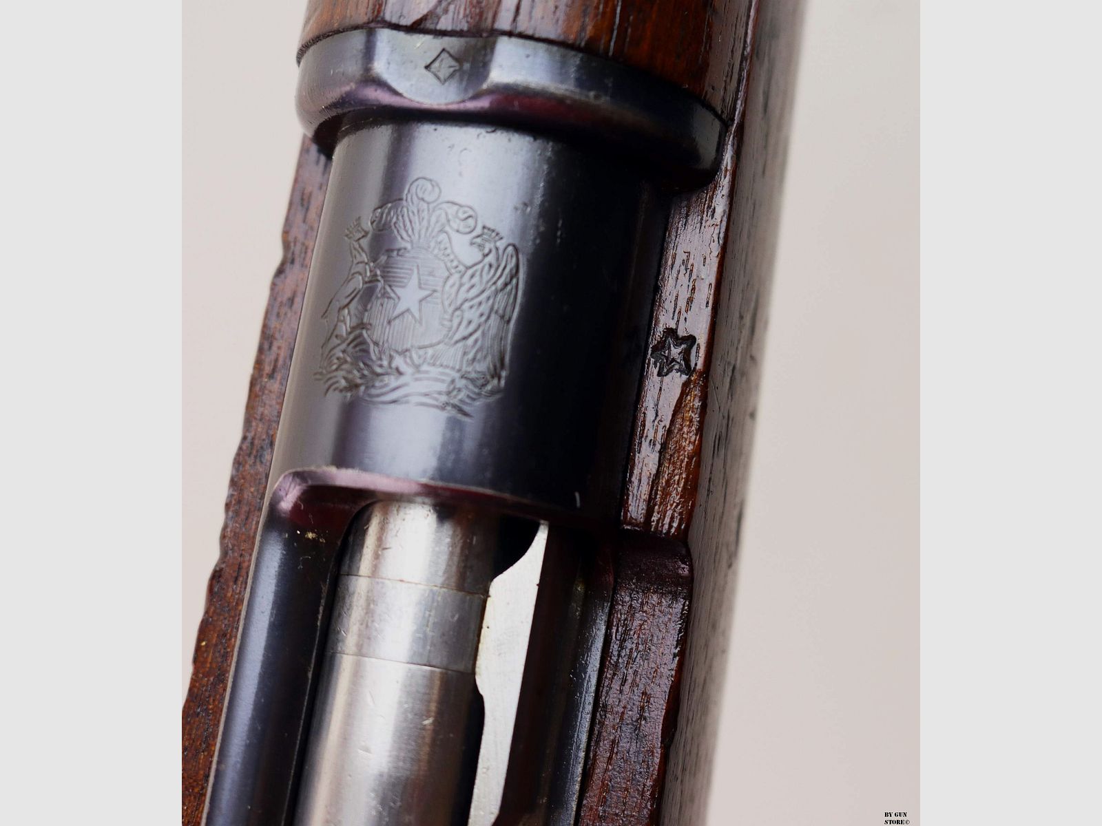 Karabin DWM mod. Mauser Chileno Modelo 1895 kal. 7×57 matr. K1746, zdjęcie 13 z 17