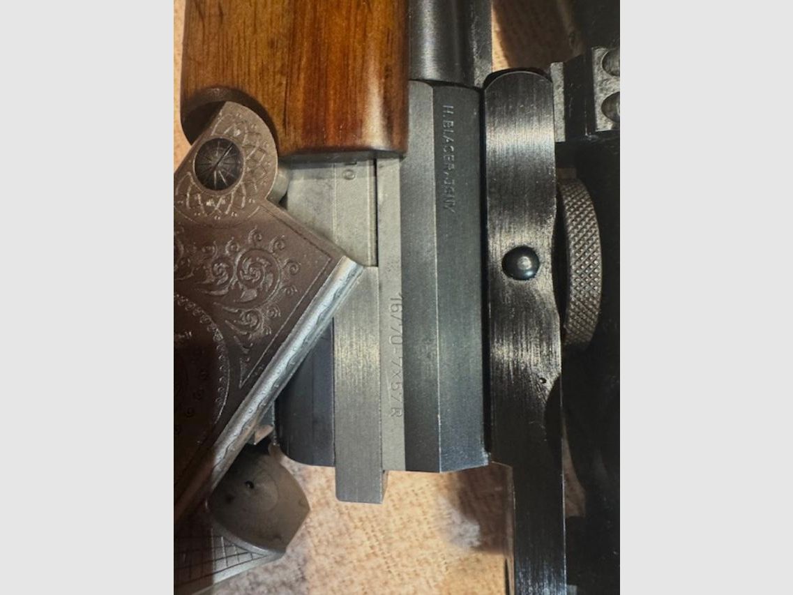 Blaser Bockbüchsflinte 7x57R + 16/70 im Bestzustand mit GECO 3-9x40i