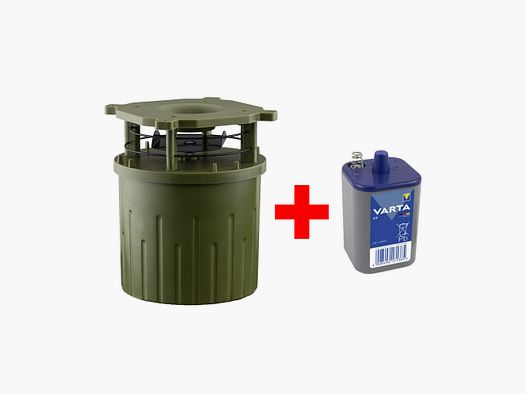 Automatischer Futterspender Europarm + Varta Longlife Batterie