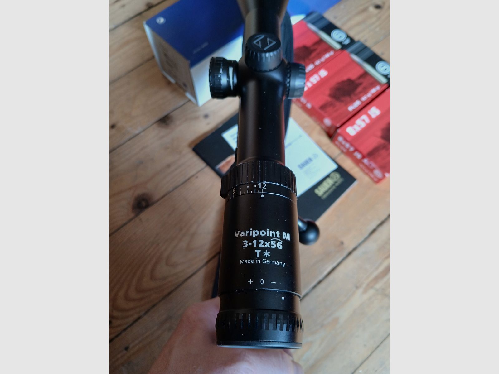 Sauer 404 Classic XT steel system, semi-barrel….