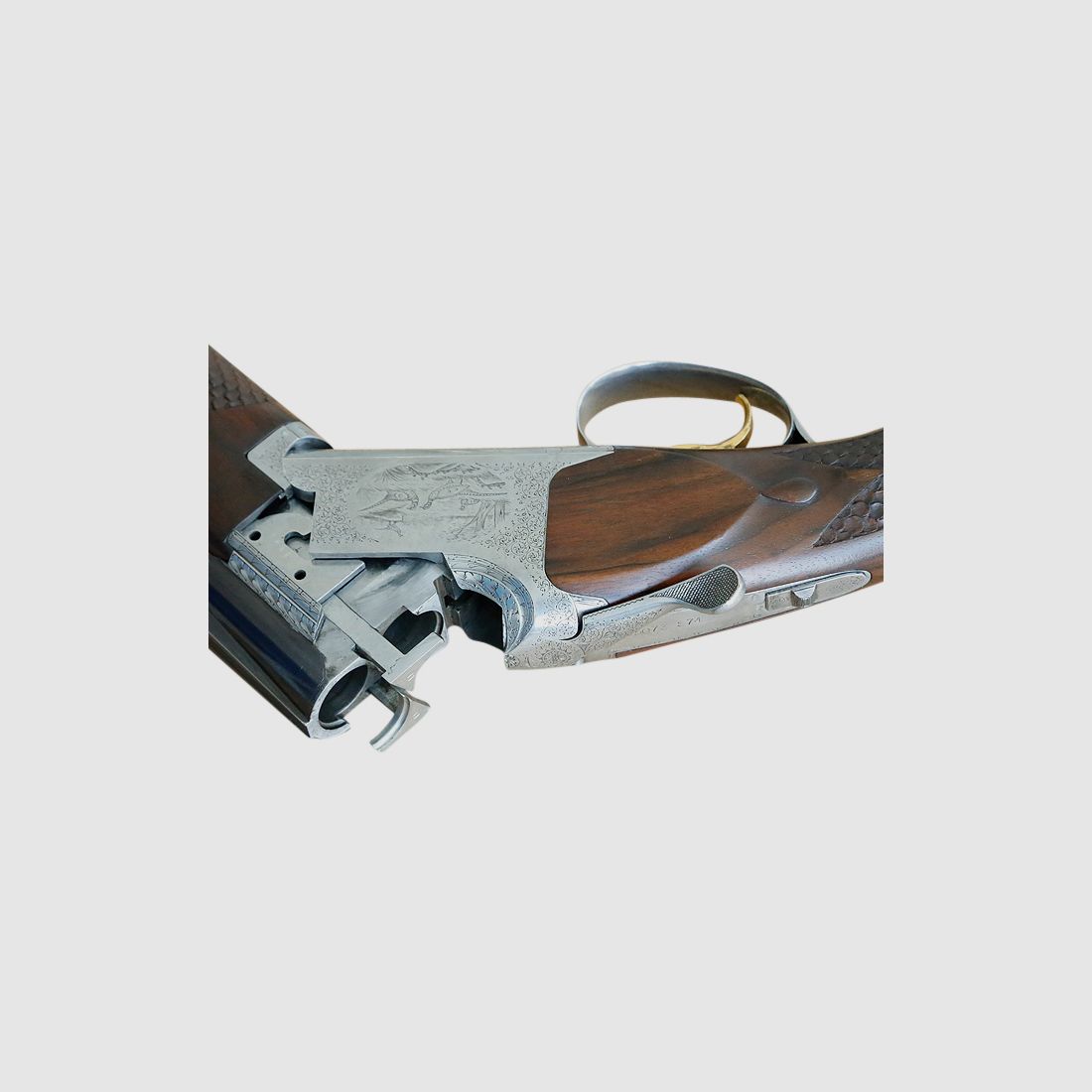 Bockdoppelflinte FN C II, Kal. 12/70