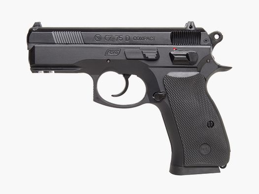 CZ 75D Compact Zwart 4,5mm BB - Perslucht Co2 Non BlowBack