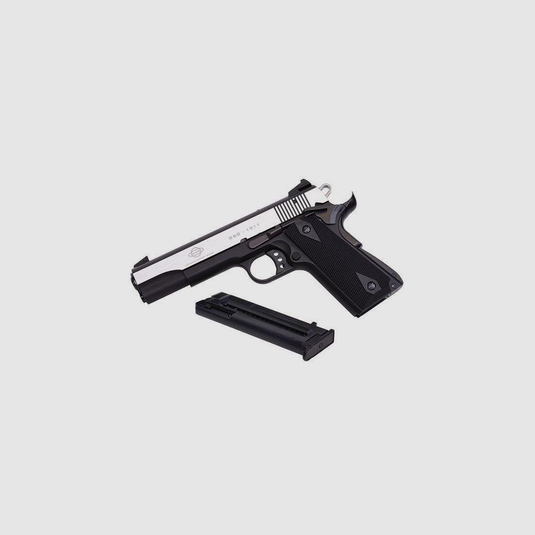 GSG pistolet .22 Mod. 1911 Stainless .22lr (DuoTone), image 3 sur 3