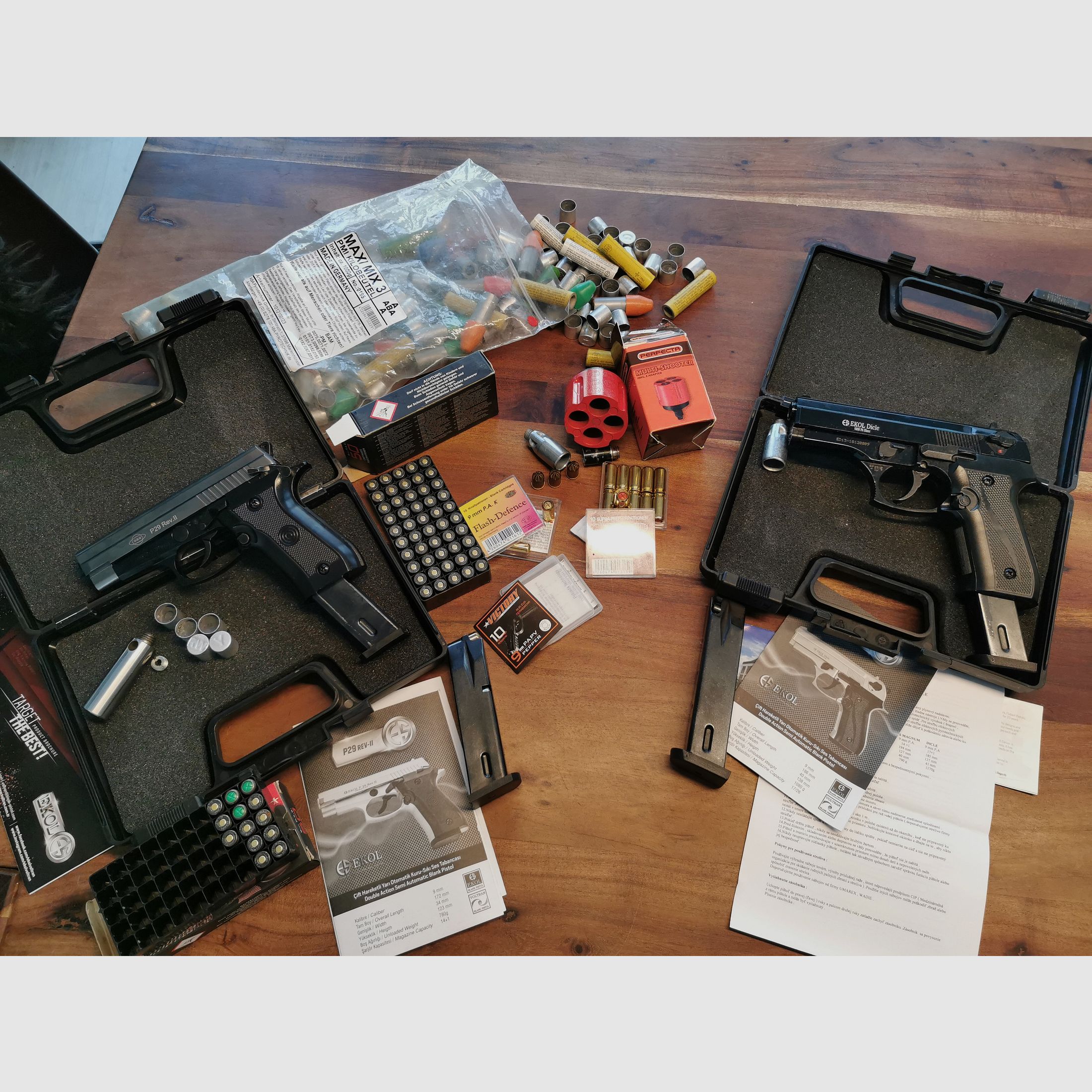 EKOL DICLE + EKOL P29 REV II  + reichlich Zubehör 