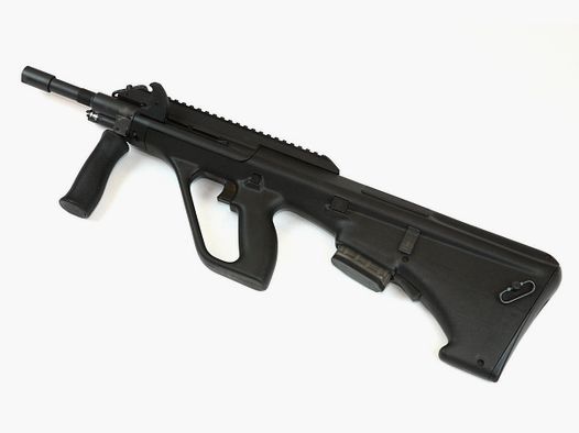 AUG A3 Z QCB/LR Flat Top Nero .223 Rem