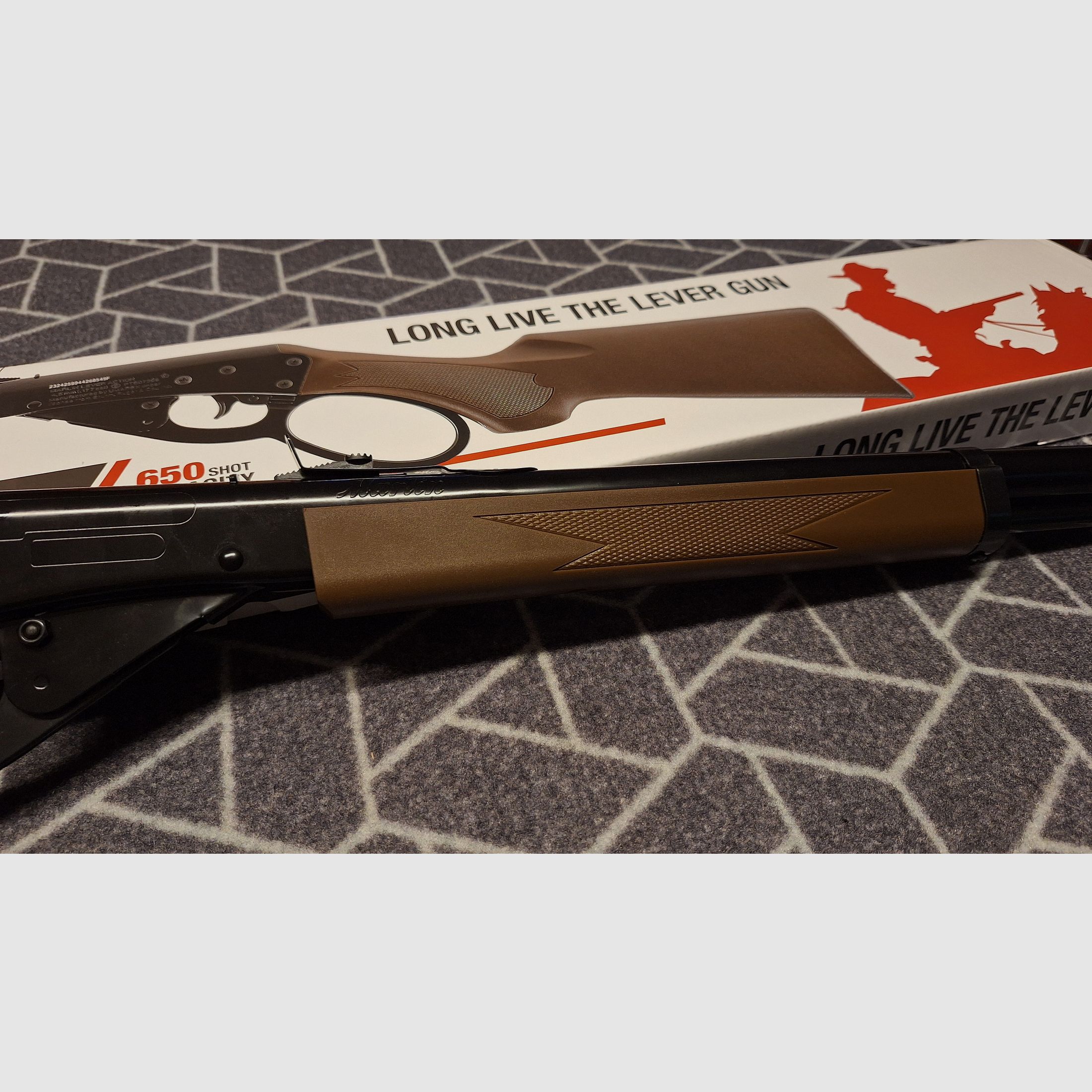 Marlin Lever Action BB Rifle - Unterhebelspanner Luftgewehr 4,5 mm BB