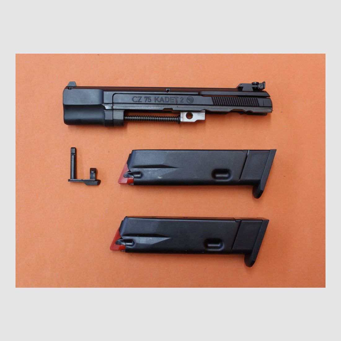 Waffen Oschatz + CZUB Ha.Pistole 9mmLuger CZ75 Sport II 6" SET incl. Kadet2 Wechselsystem .22lr (9mmPara/9x19 + .22.l.f.B)
