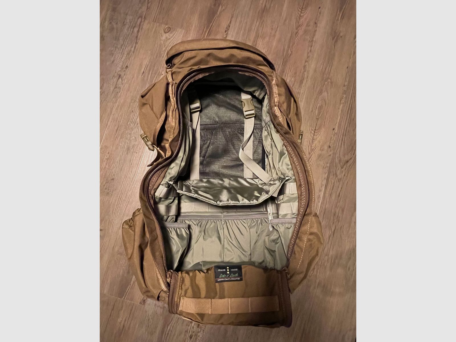 Eberlestock G3 Phantom Rucksack – FDE – komplett mit Zubehör – Top Zustand 