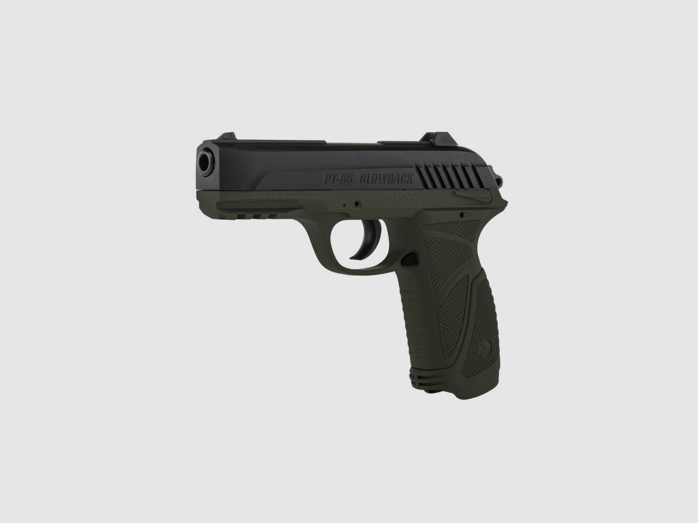 CO2-Pistole Gamo PT85 Blowback Khaki Kal. 4,5 mm