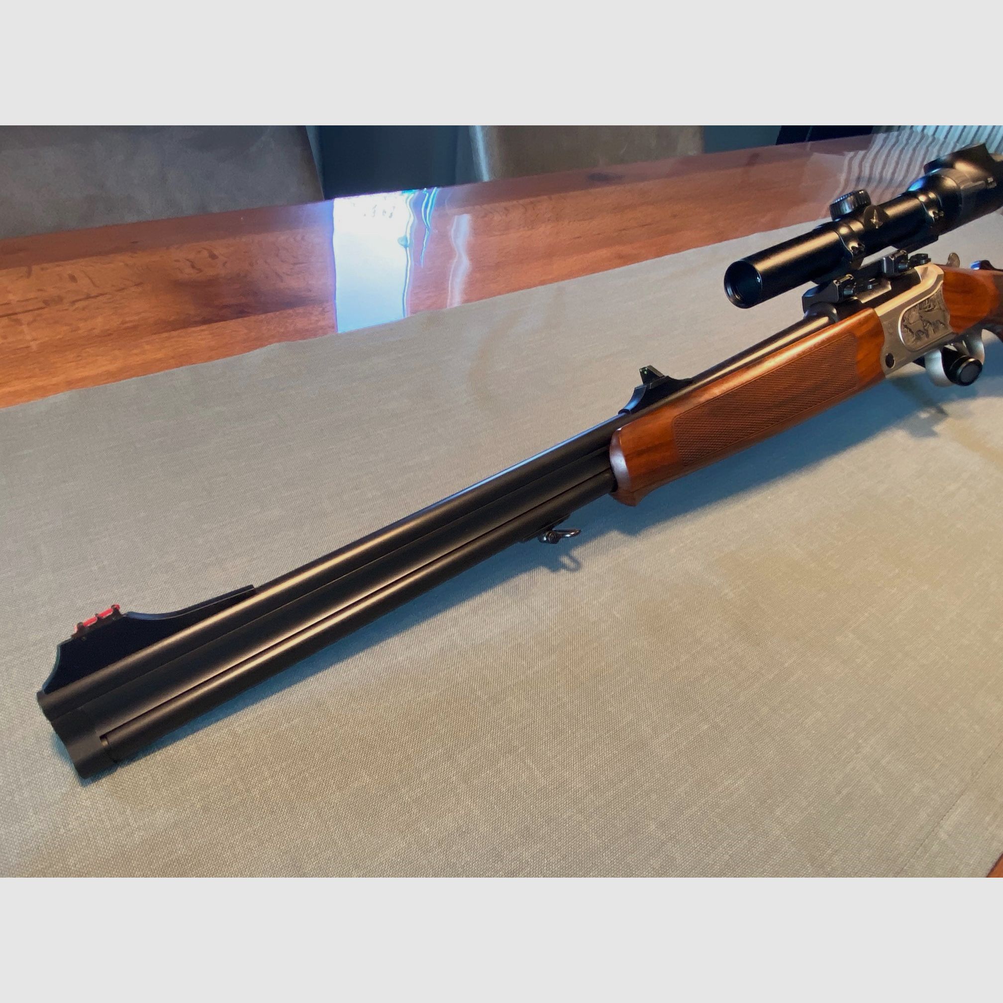 Double rifle BDB Merkel B3 - 9.3x74R - Swarovski Z6i