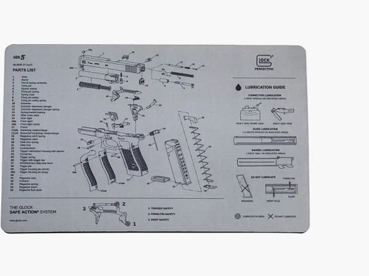 Glock Tapis de sous-couche