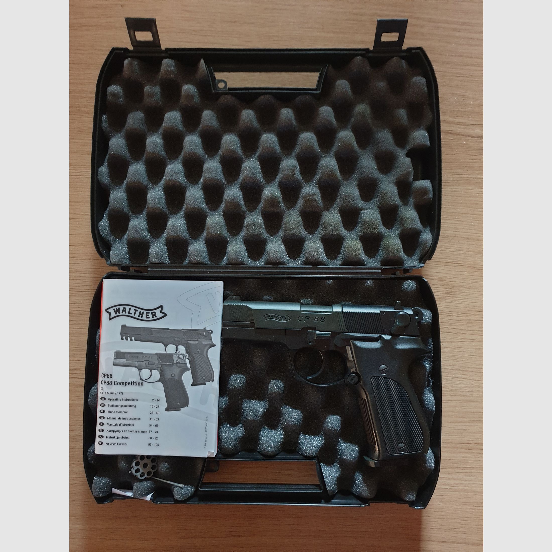 Walther CP 88 4,5 mm (.177) black 