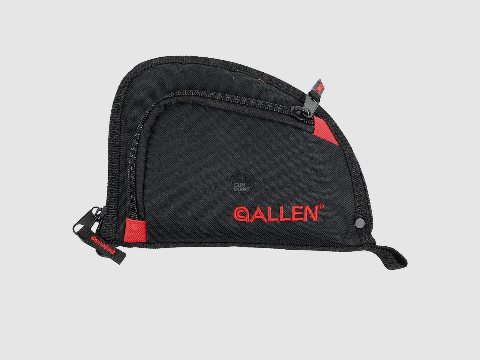 ALLEN - Pistolentasche 17,7 cm schwarz/rot Waffentasche