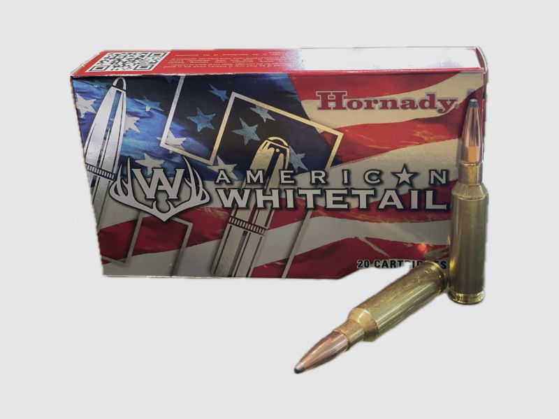 HORNADY AMERICAN WHITETAIL - 6,5 CREEDMOOR - 129 GRS - 20 SCHOTELEN