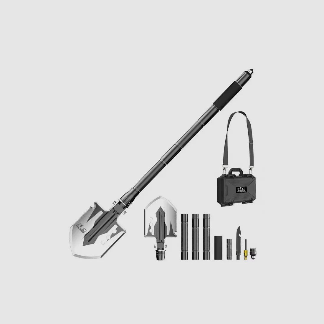 Tactical-Survival-Schaufel Set 13 in 1