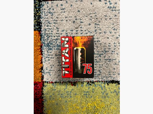 9mm PAK Titan cartucce a salve