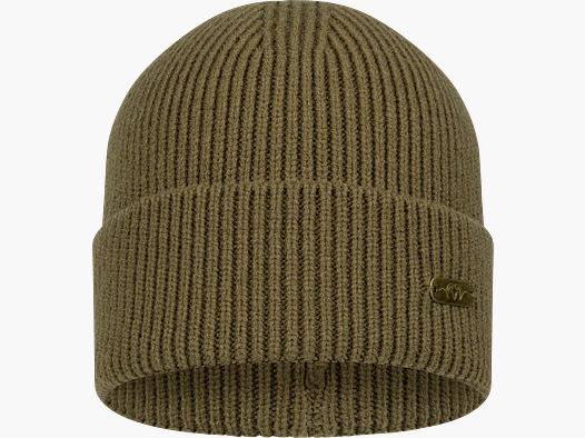 Tommy Rib Beanie Dunkel Oliv ONE_SIZE