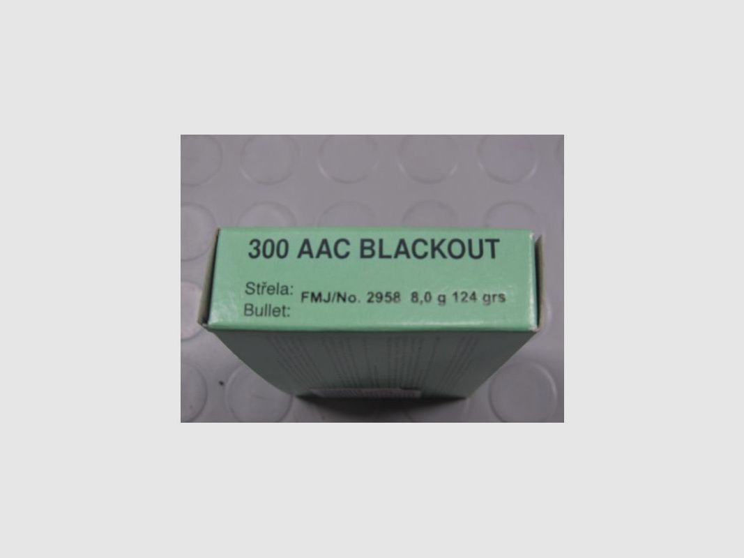 S&B CARICHE 300 AAC BLACKOUT 124GR, immagine 2 di 2