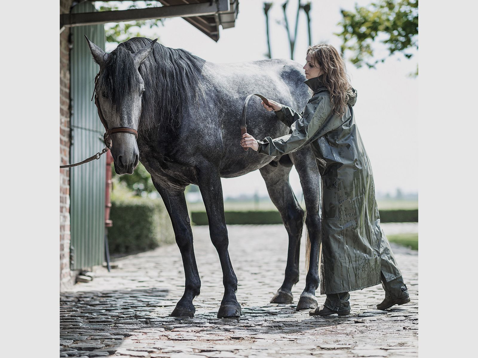 Manteau de pluie BALENO Helsinki khaki