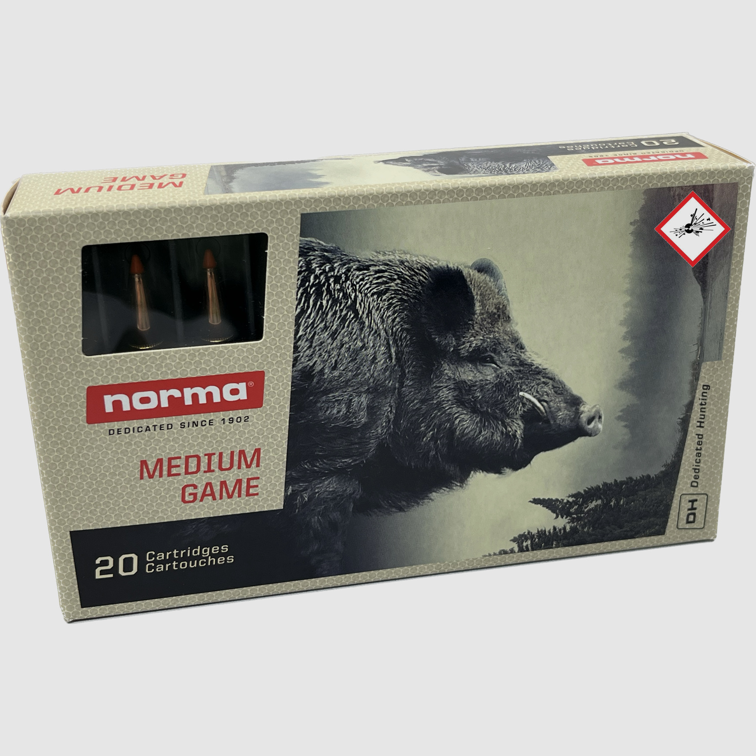 Norma TIPSTRIKE Jagdpatrone Kal. 7X57 R 160grs