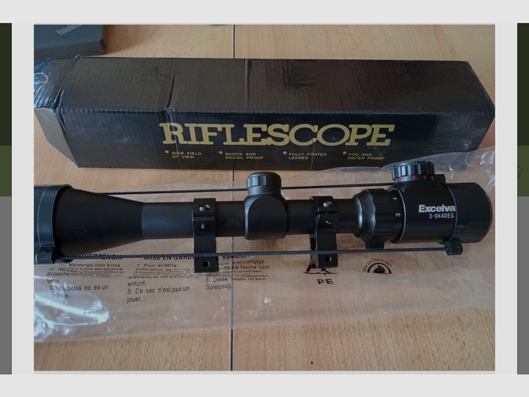 Zielfernrohr mit Beleuchtung