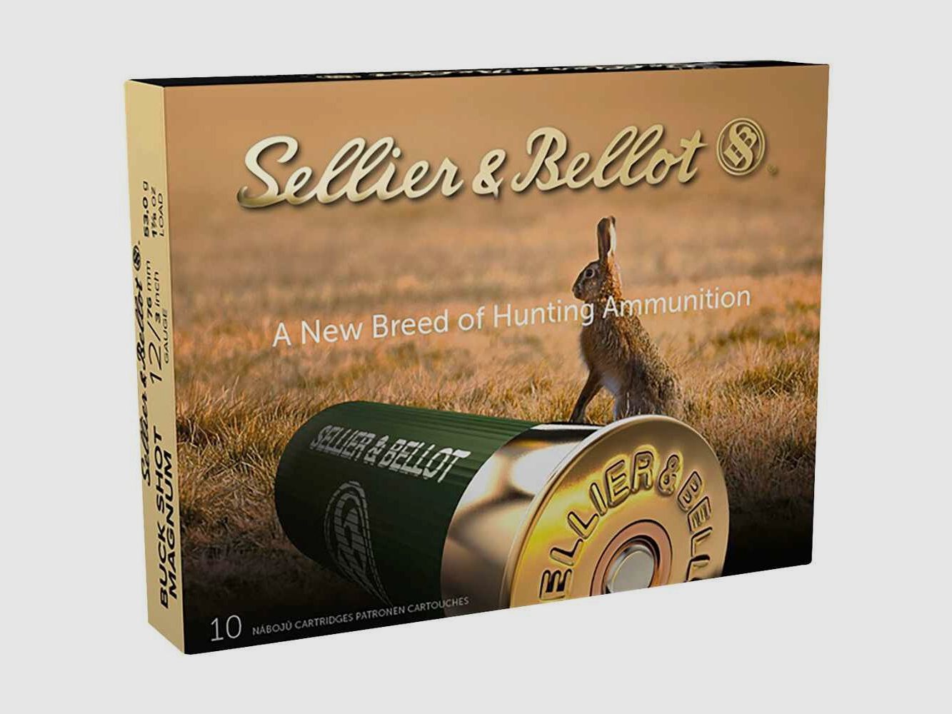 Sellier & Bellot 12/76 Buck Shot Magnum 4,5mm 53g