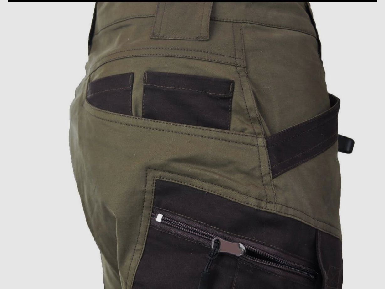 CIT Kalhoten Combi Hose – Olive Green / Slate Brown Herren, Bild 6 von 7