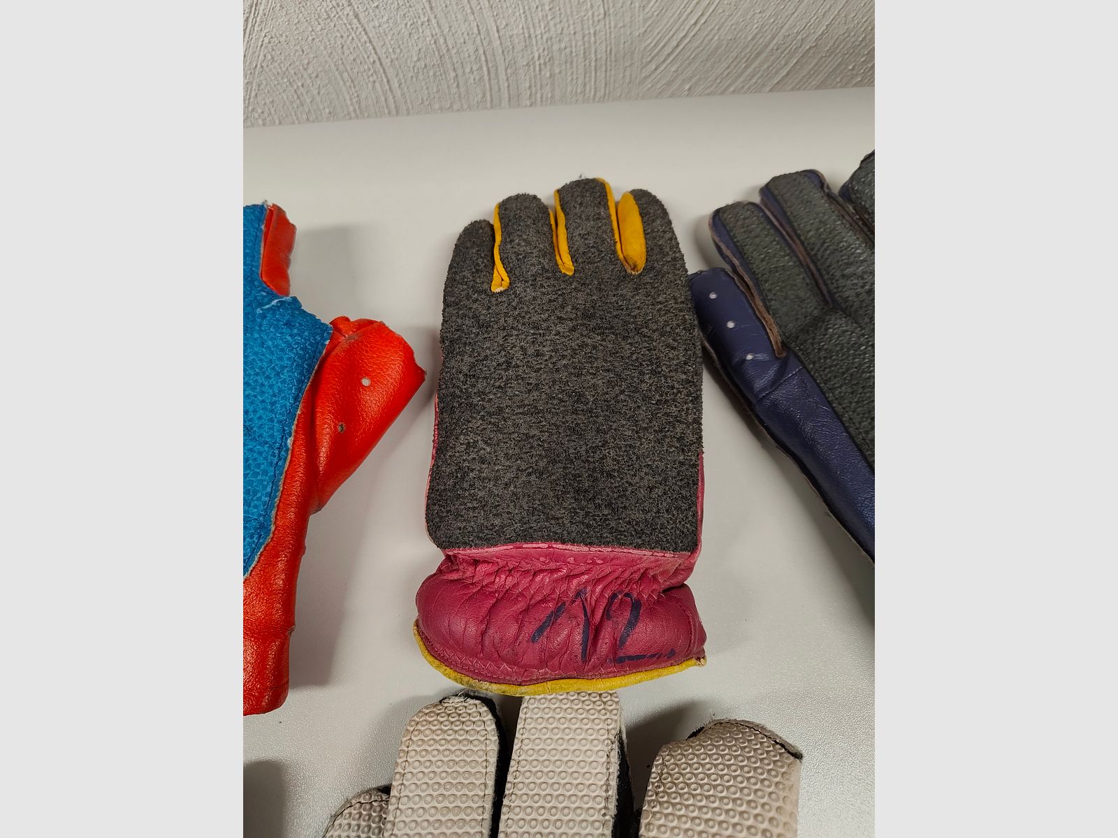 Schießhandschuh Konvolut 7 Stück Gehmann Holme Frankonia Anschütz