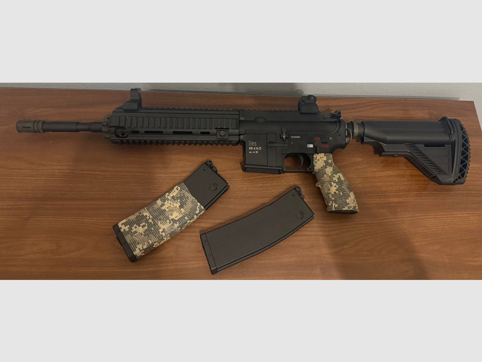 HK416 D T4E cal. 43  co2