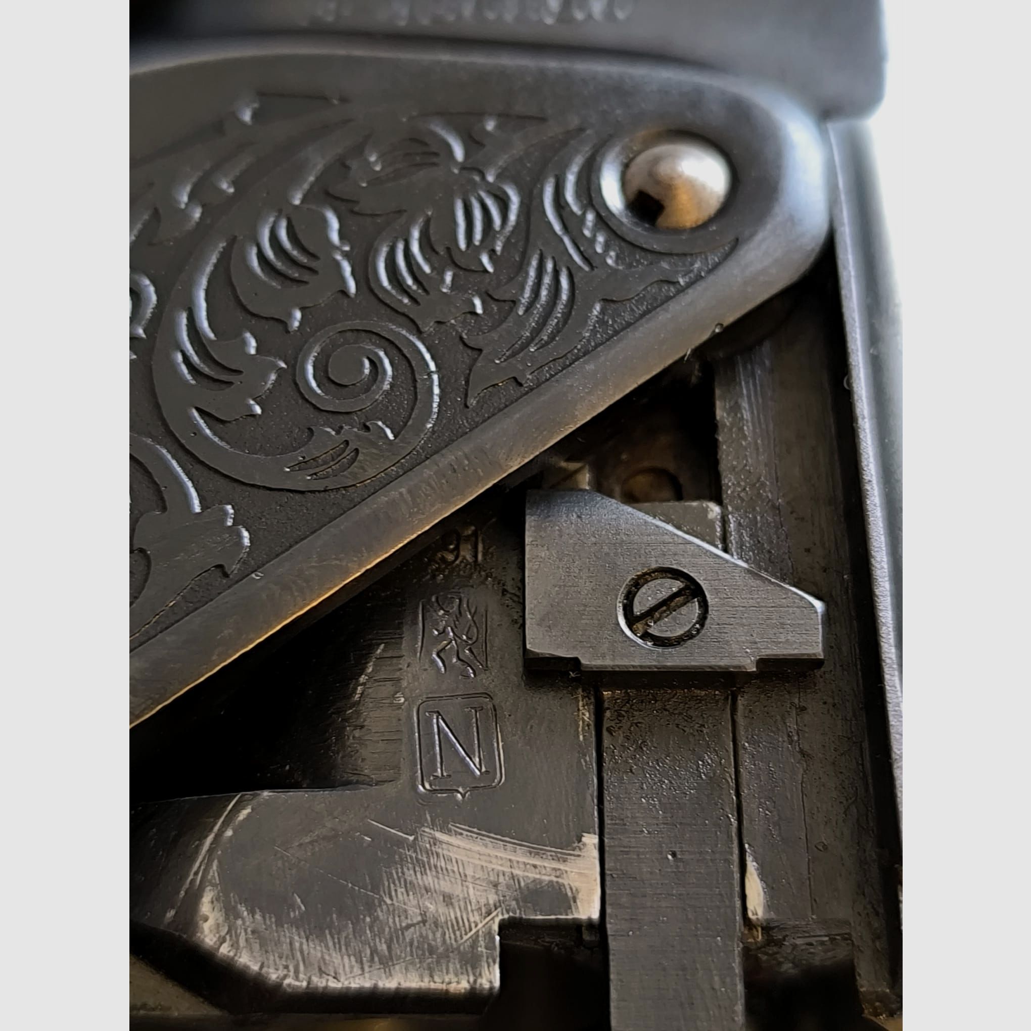 Brünner double-barreled shotgun