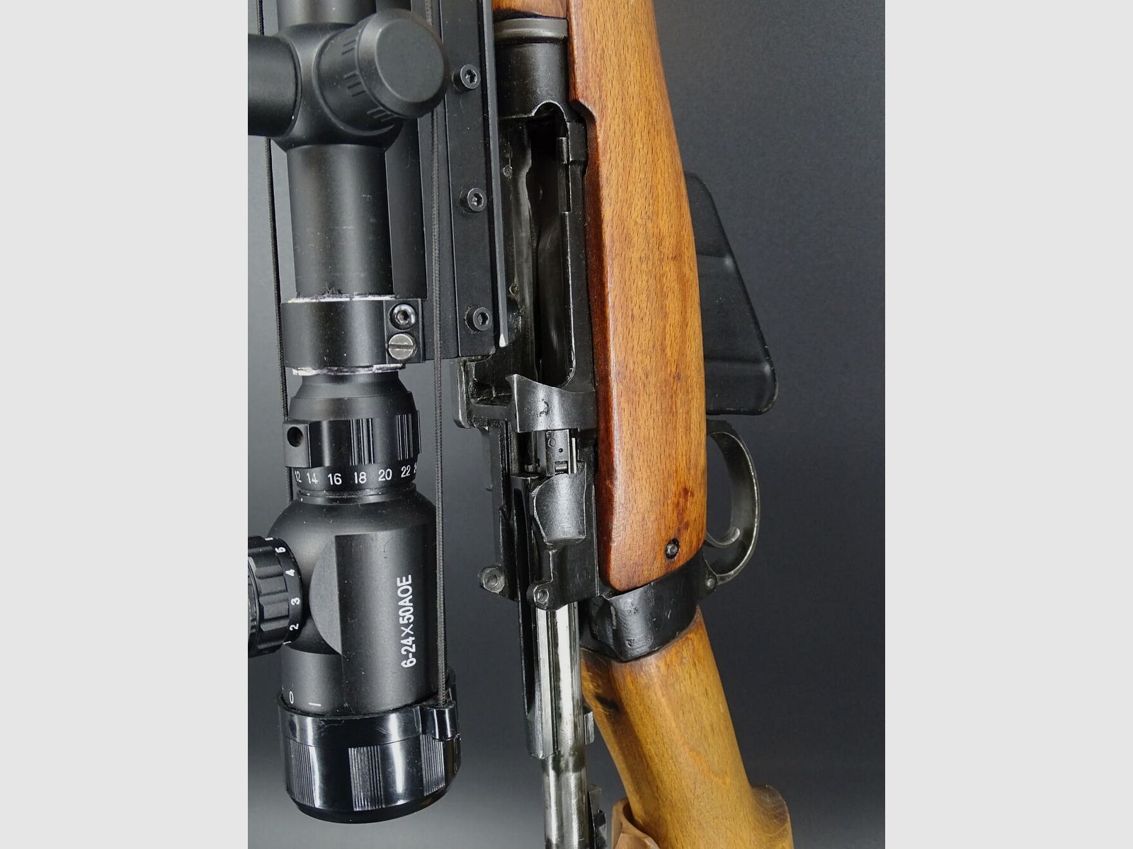 Enfield MK 1 / 3 kaliber .303 Brit. met richtkijker 6-24x50 MK1 No3