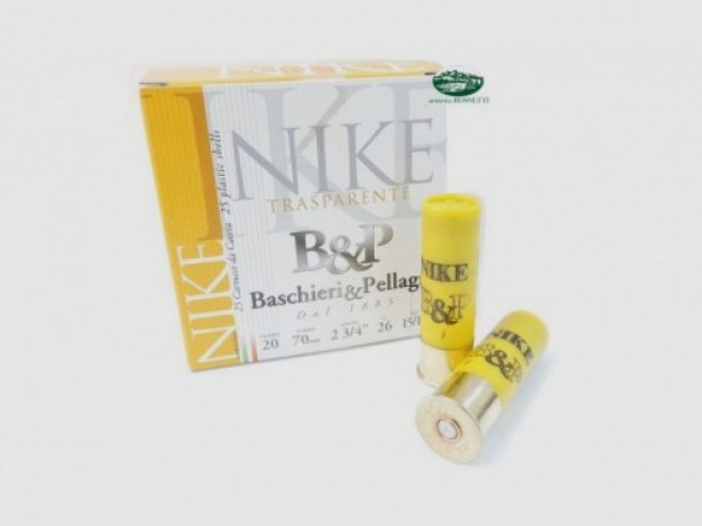 BASCHIERI & P. NIKE TRANSPARENT Kal.20 gr.26 pb.12