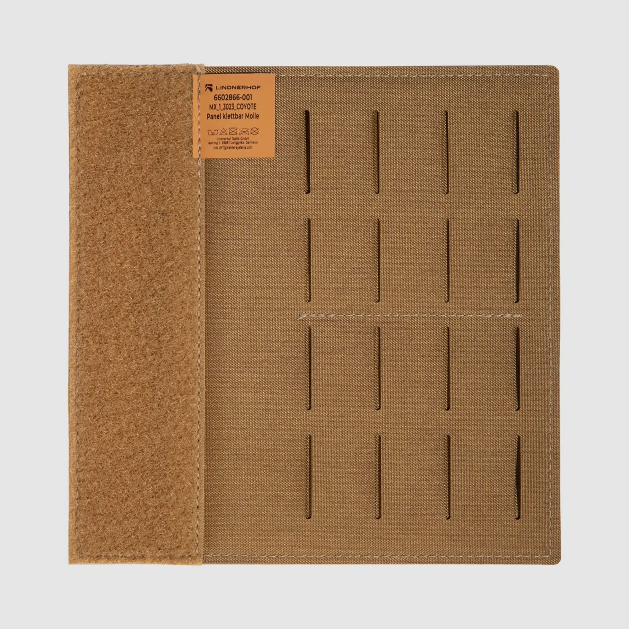 Lindnerhof Lindnerhof Panel klettbar Molle MX3023 - Coyote