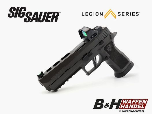SIG Sauer P320 X5 Legion OR avec viseur point rouge ROMEO1PRO monté prêt à l'emploi