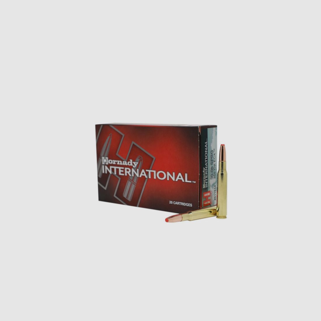 HORNADY INTERNATIONAL .30-06SPR - 165 GRS. - ECX - 20 ROUNDS