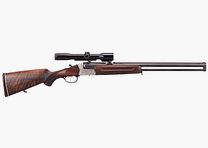 Krieghoff Teck Thermostabil 12/70, 5,6x50R Mag, 7x65R rifle de dos