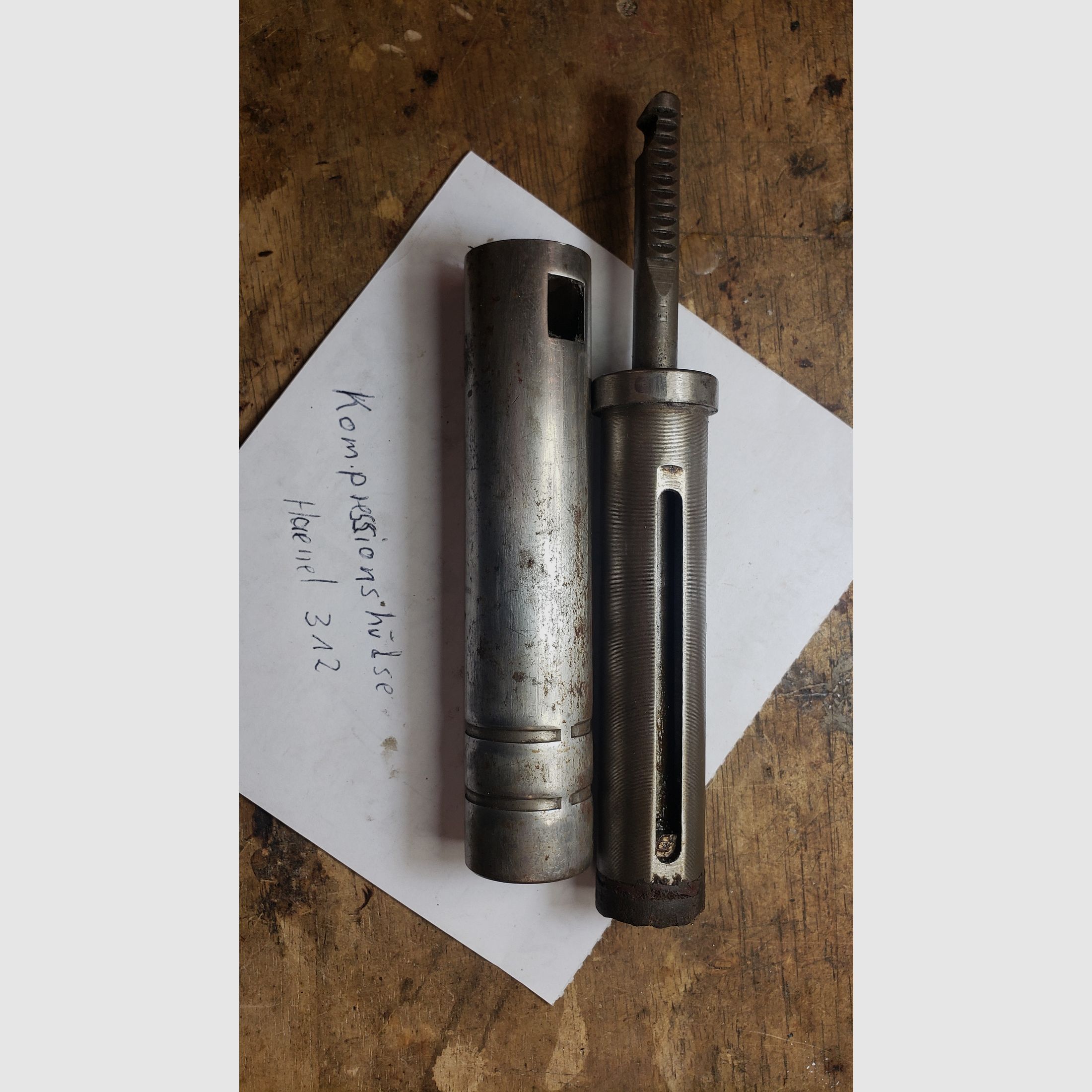 Haenel 312 compressiebuis