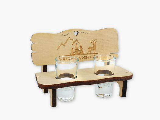 Engraved schnapps bank