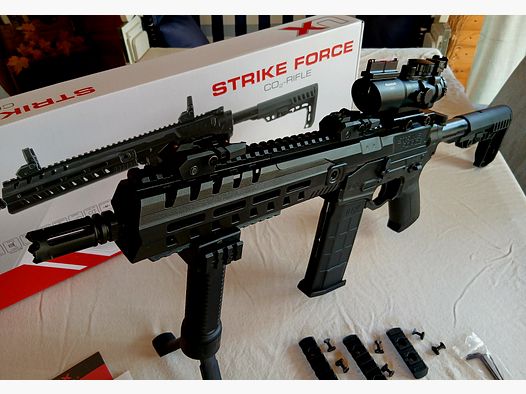 Strike Force Umarex 4,5 BB Blowback Co2 Gwarancja + Akcesoria