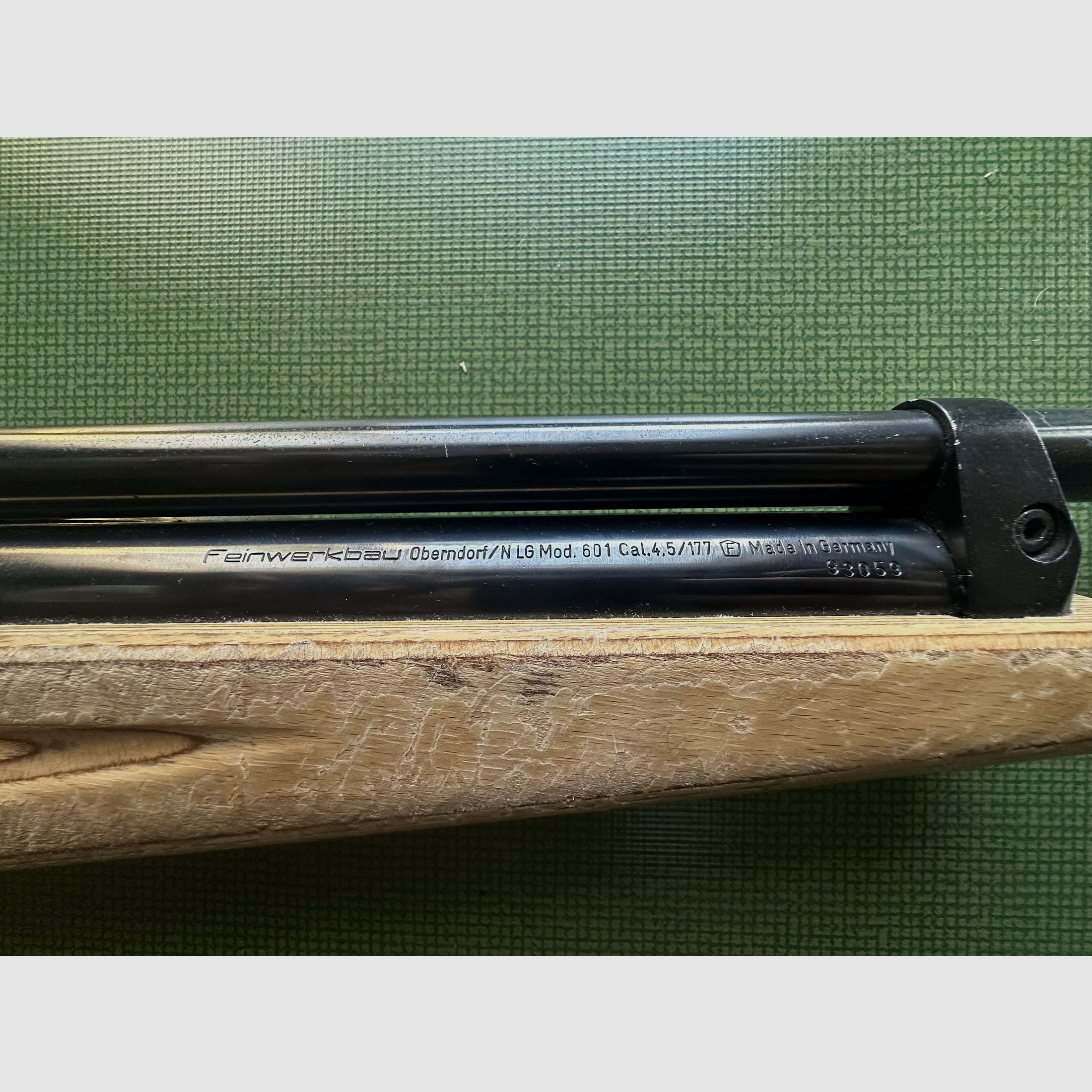 Luftgewehr Feinwerkbau 601 ohne Visierung