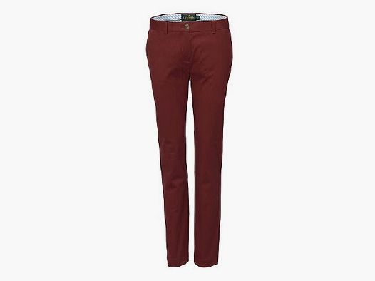 Laksen Pennyton Chinos, Weinrot