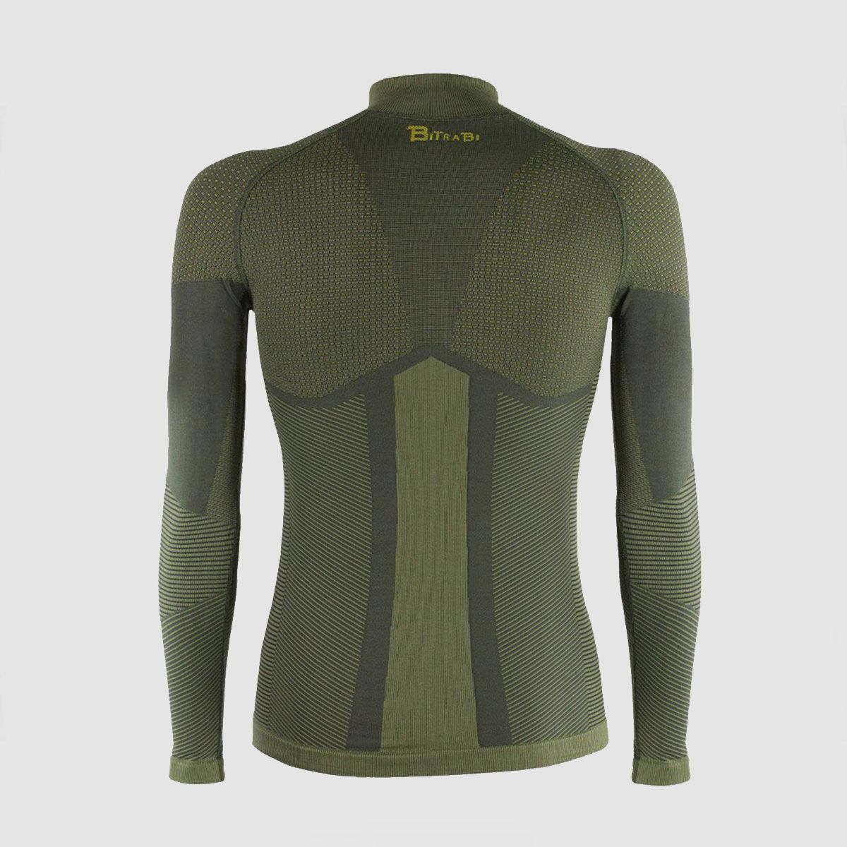 MAGLIA – BITRABI – WINTER URSUS | LUPETTO ZIP | MANGA LARGA | Verde Militar, imagen 2 de 4
