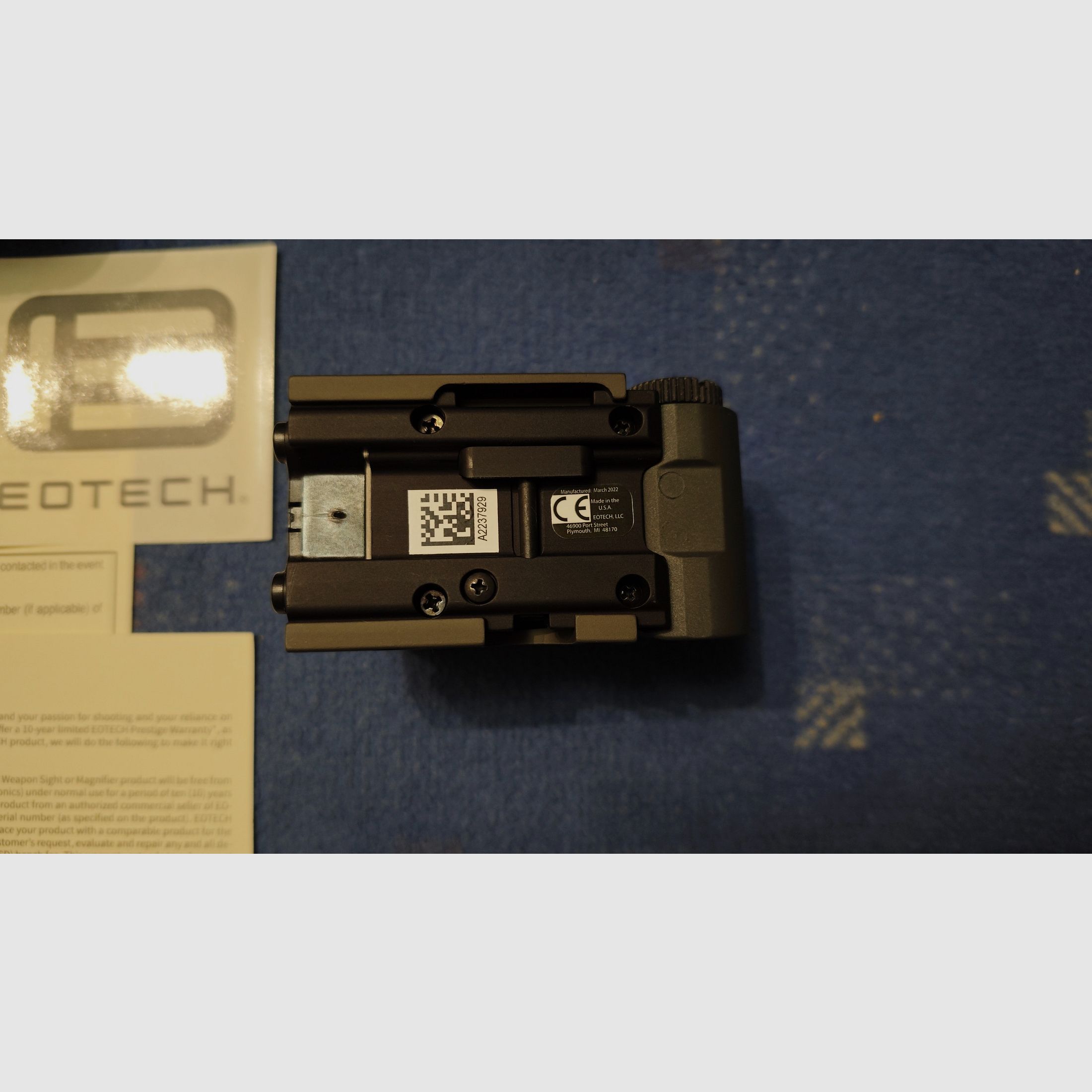 EOTECH XPS2-0 HWS Holosight holographic sight like new, image 3 of 7