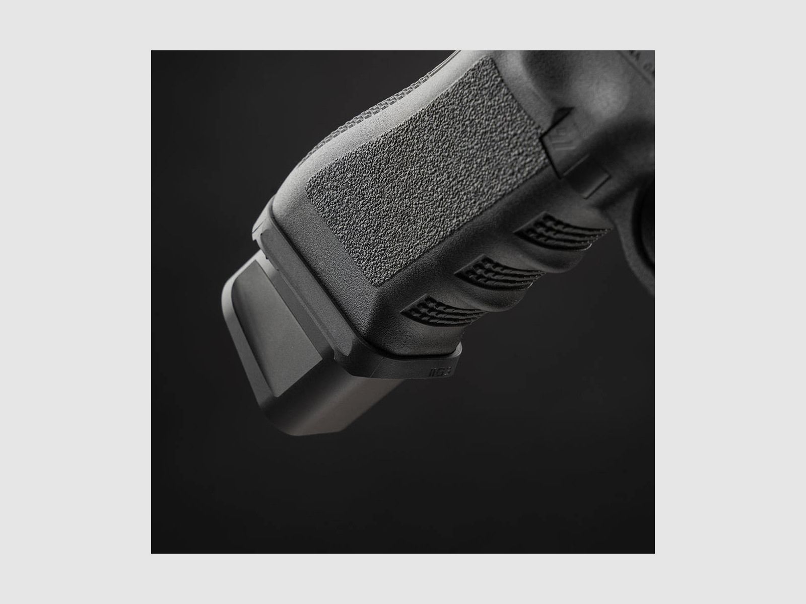 Strike Industries - Fondello del caricatore EMP per Glock G17 / G22 - 9 mm / .40 - Alluminio - Nero - SI-EMP-AL-G17, immagine 7 di 7